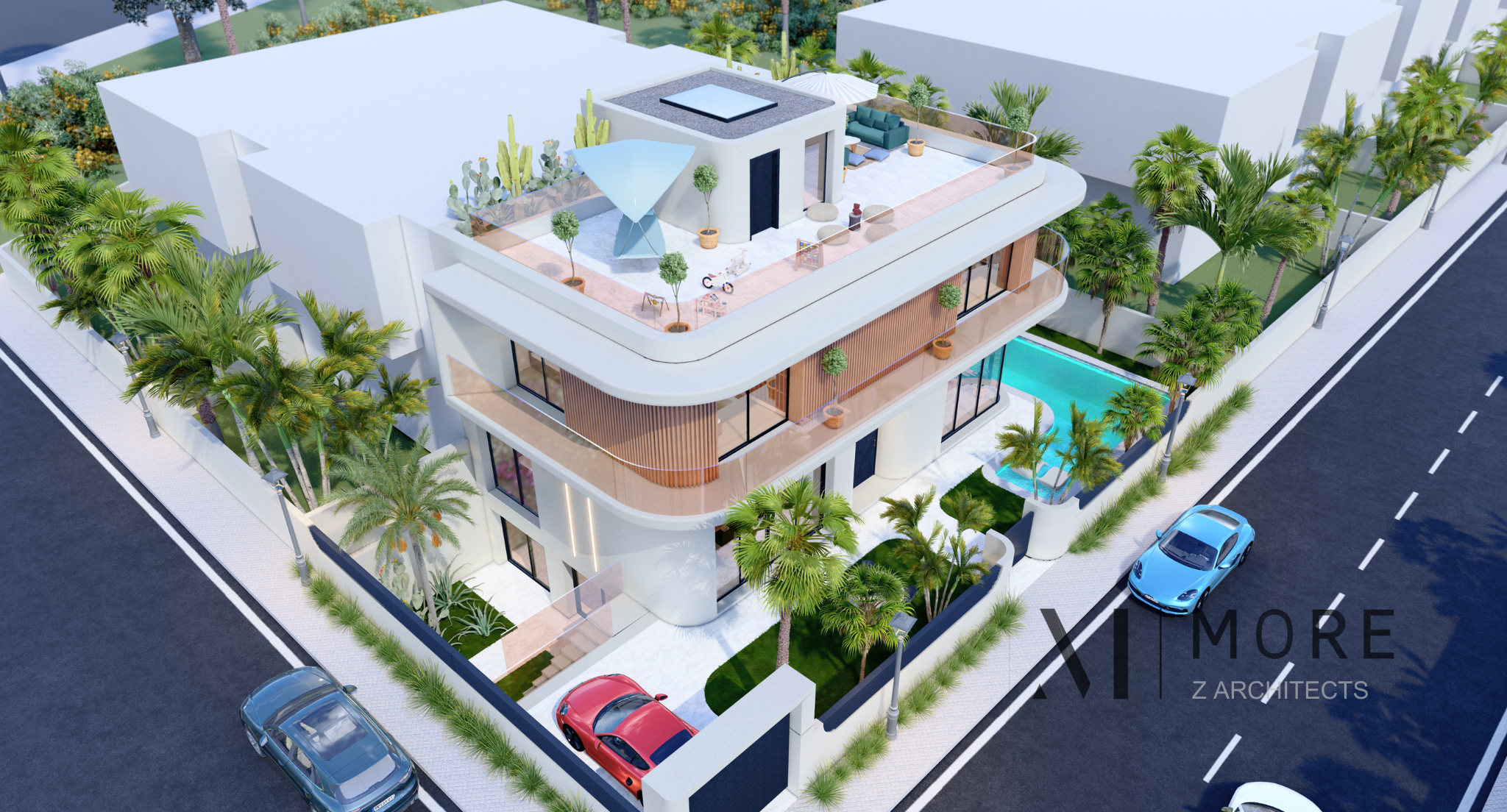 Villa NELYA 1 | Résidentiel | MORE Z Architects - Conception architecturale innovante par MORE Z Architects au Maroc